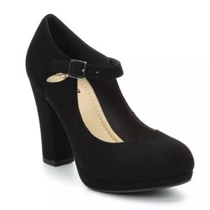 Y not? Comfort Black ariel pumps 8.5